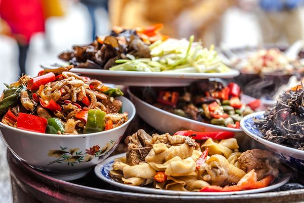 Great Wall of China - 7 Days food